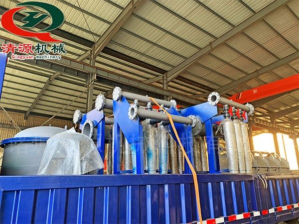 今日發貨安徽客戶壓力篩、排渣分離機、除砂機
